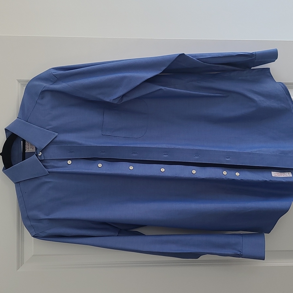 Brooks Brothers Non Iron Dress Shirt Size 15.5 - 34